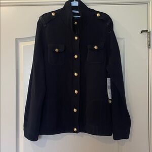 New Lauren Ralph Lauren Sweater Party Holiday Black Size 2X Read Description